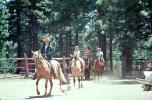 Girls riding horses, California, 1950s, SHRV02P04_19