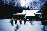 House, Home, Backyard, Snow, 1960s, SKFV01P06_13
