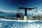 Ski Lift, Heavenly Valley, Lake Tahoe, SKIV01P02_09