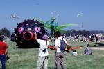 Grasshopper Kite, cricket, Puffer Fish, Opening Day, Crissy Field, Celebration, May 6, 2001, SKTV01P13_12