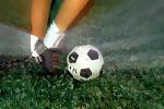 Soccer Ball Kick, Abstract, SOCV01P03_03C