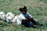 Soccer Balls, Boy, Sunny Day, Daytime, SOCV01P10_14