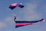Ram Air Parachute, canopy, giant flag, skydiving, diving, SPSD01_005