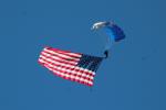 USA Flag, Ram Air Parachute, canopy, skydiving, diving, SPSD01_014