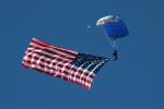 USA Flag, Ram Air Parachute, canopy, skydiving, diving, SPSD01_016