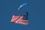 USA Flag, Ram Air Parachute, canopy, skydiving, diving, SPSD01_017