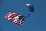 USA Flag, Ram Air Parachute, canopy, skydiving, diving, SPSD01_020