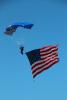 USA Flag, Ram Air Parachute, canopy, skydiving, diving, SPSD01_023