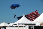 USA Flag, Ram Air Parachute, canopy, skydiving, diving, SPSD01_024