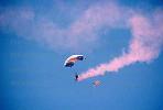 Smoke Trails, Ram Air Parachute, canopy