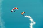 Smoke Trails, Ram Air Parachute, canopy, skydiving, diving, SPSV01P01_08