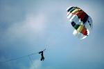 Parasailing, Parachute Canopy, Stunts, Cancun Mexico, SPSV01P06_16