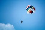 Parasailing, Parachute Canopy, Cancun Mexico, SPSV01P06_18