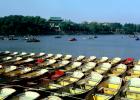 rowboats, Beijing China, 1960s, SRKV02P02_06