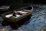 Woman Sleeping in a Rowboat, Legs, Boat, SRKV02P06_18