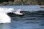 Kayak Surfing, Fort Point, San Francisco, SRKV02P13_04