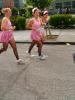 Women, Pink skirts, Bay to Breakers Race, Howard Street, SOMA, 2005