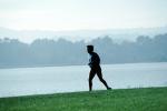 Man Running, Tiburon Linear Park, SRSV03P12_04