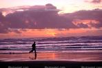 Runner, Man, Waves, Ocean Beach, Pacific Ocean, Ocean-Beach, SRSV04P02_13.2660