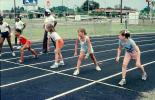 School Races, Running, Start Line, girls, race track, 1960s, SRSV04P12_10