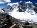 Hiking in the Andes Mountains, Peak, Backpack, STHD01_047