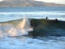 Fort Point, San Francisco, Lefts, Wetsuit, Surfing, California, SURD01_009