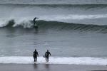Surfer, Beach Wave, Bodega Bay, Sonoma County Coast, SURD01_039