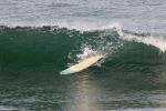 Lone Surfboard, Mavericks, California, SURD01_042