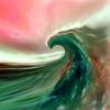 Wave Curl, Abstract, SURD01_060B