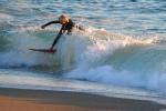 Scim Board Surfer, Wave at the Shore, Shoreline, SURD01_066