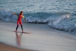 Scim Board Surfer, Wave at the Shore, Shoreline, SURD01_071