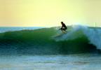 Topanga Beach, Wetsuit, Surfer, Surfboard, 1970s, SURV01P06_08.2604