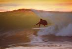 right break, Topanga Beach, Surfer, Surfboard, SURV01P08_06.2660
