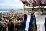 Crowds, Stand, Kauai Surf Contest, SURV02P10_04