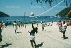 Ball, Net, Beach, Pacific Ocean, Sandy