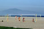 Volleyball Net, Beach, Pacific Ocean, Playing, SVBV01P04_06