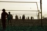 Volleyball Net, Beach, Pacific Ocean, Playing, SVBV01P04_14