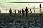 Volleyball Net, Beach, Pacific Ocean, Playing, SVBV01P04_17