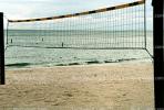 Net, Beach, Ocean