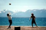 Kings Beach, Sand, Ball, Playing, North Lake Tahoe, SVBV01P08_15