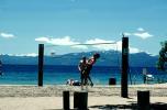 Kings Beach, Sand, Ball, Playing, North Lake Tahoe, SVBV01P09_04