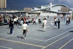 Volleyball court, High School boys, 1960s, SVBV01P11_17