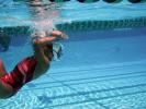 Girl, Underwater, Pool, Ripples, Water, Liquid, Wet, Wavelets, SWDD01_114