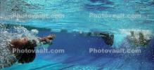 Boy, Underwater, Pool, Panorama, Ripples, Water, Liquid, Wet, Wavelets, SWDD01_121