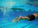 Boy, Underwater, Pool, Ripples, Water, Liquid, Wet, bubbles, barefoot, bare feet, foot, Wavelets, SWDD01_144