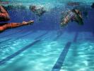 Boy, Underwater, Pool, Ripples, Water, Liquid, Wet, Bubbles, Wavelets, SWDD01_169