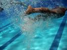 Boy, Underwater, Pool, Ripples, Water, Liquid, Wet, Bubbles, Wavelets, SWDD01_170