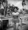 Retro Swimsuit Girl, 1950s