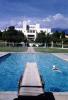 Diving Board, Pool, building, lawn, SWDV02P02_01