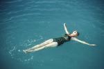 Thelma Afloat, Floating Woman, Montego Bay, Jamaica, Retro